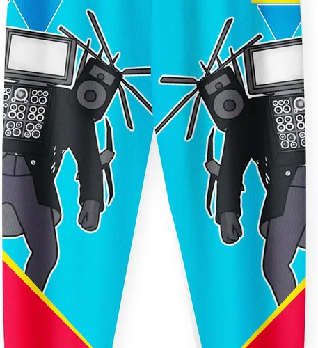 Vista 8 de Skib-di - Conjunto de pantalón para niños, Titan Speakerman TV, hombre, jugador, manga larga, camarógrafo, ropa de 2 piezas, talla 5-12 años