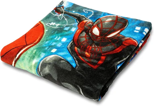 Vista 3 de Northwest Manta de Spiderman Micro Raschel, 46" x 60", Swing City
