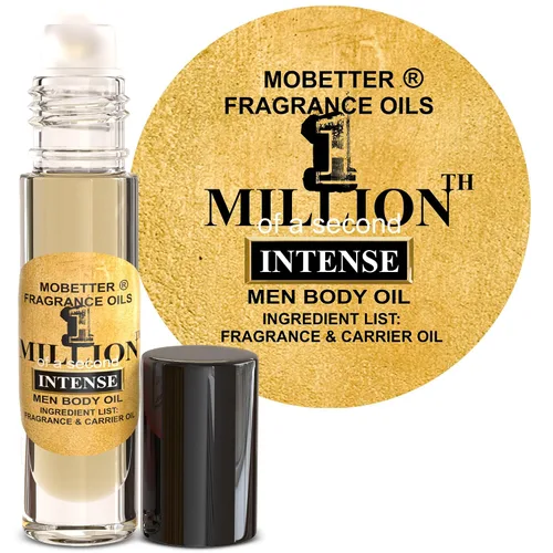 Vista 11 de Aceites de fragancia MOBETTER 1 Millonésima de segundo Aceite corporal para hombres