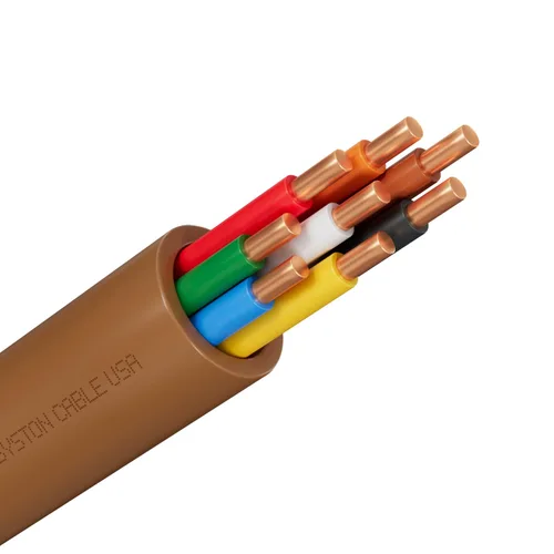 Vista 16 de Syston 18/2 Cable de control de termostato y timbre HVAC para calefacción, conductores 100% de cobre sólido CL3R/FT4/CMR nominal UL/ETL, resistente