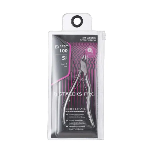 Vista 6 de STALEKS PRO Expert 100 - Pinzas profesionales para cutículas, 0.197 in
