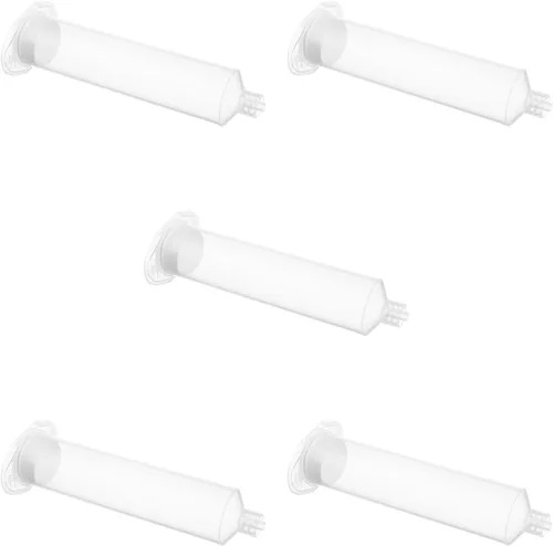 Vista 9 de Auniwaig 4 unids 3cc dispensador de soldadura pegamento conos accesorios 0.1 fl oz máquina dispensadora transparente tubo adhesivo líquido