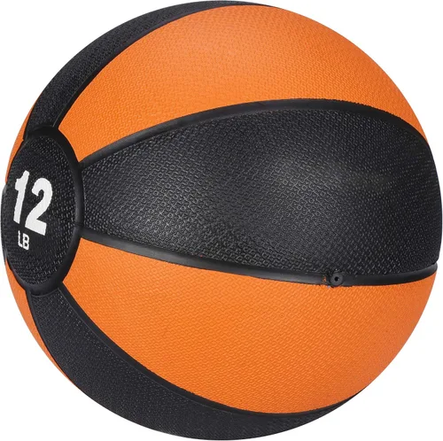 Vista 2 de HomGarden Pelota medicinal de entrenamiento de ejercicio de 6 libras para yoga, equilibrio, estabilidad, entrenamiento de fuerza