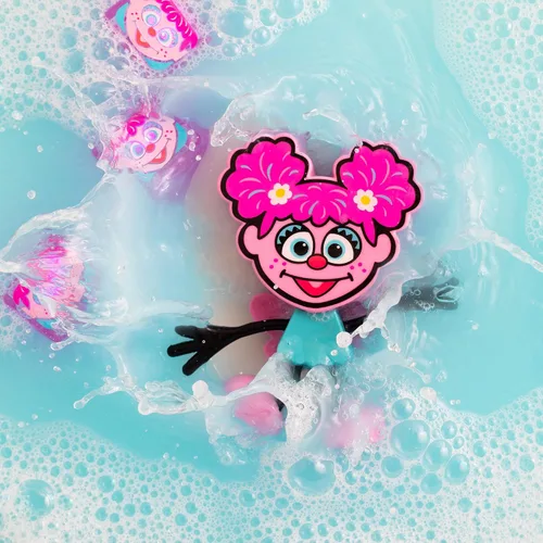 Vista 2 de Glo Pals x Plaza Sésamo Cubos Luminosos Activados por Agua para Juegos Sensoriales (Abby Cadabby - Solo Cubos)