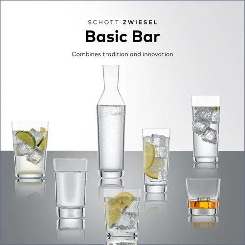 Vista 4 de SCHOTT ZWIESEL Basic Bar Selection - Vaso de bebida largo (juego de 6), vaso para bebidas largas, vasos de cristal Tritan aptos para lavavajillas