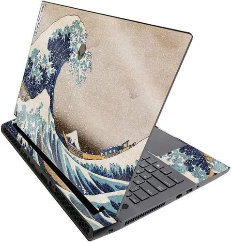 Vista 655 de MightySkins - Skin brillante con purpurina para Alienware M17 R3 (2020) y M17 R4 (2021) - Diversión de los años 90 Acabado duradero con purpurina