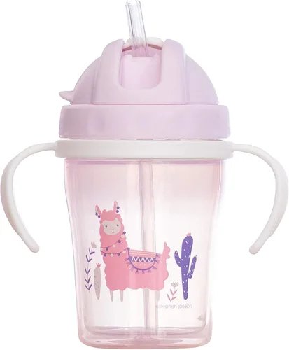Vista 6 de Stephen Joseph SJ120059 - Vasos con pajita, diseño de dinosaurio, talla única