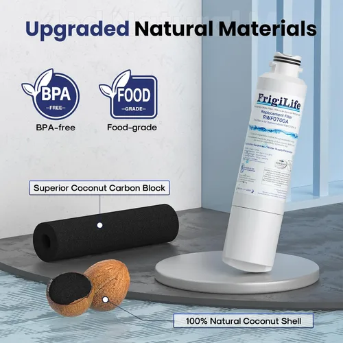 Vista 3 de DA29-00020B Reemplazo del filtro de agua para refrigerador Samsung DA29-00020A/B, DA29-00020B-1, RF28HMEDBSR, RF263BEAESR, HDX FMS-2, HAF-CIN/EXP