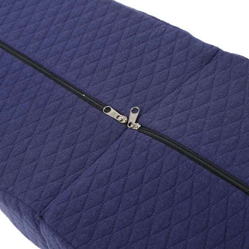 Vista 5 de Almohada de rodilla de espuma viscoelástica para personas que duermen de lado, suave cojín ergonómico de elevación curva, alivio del dolor