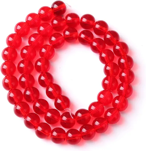 Vista 40 de 100 cuentas de piedra multicolor natural de 0.236 pulgadas (0.236 in), cuentas espaciadoras sueltas redondas para hacer pulseras, collares, aretes