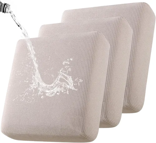 Vista 19 de Funda de cojín de cuero sintético para sofá Fuloon, fundas elásticas impermeables para sofá, funda para asiento de silla de caravana, reemplazo