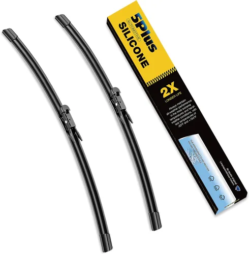 Vista 34 de 5 PLUS® Limpiaparabrisas de silicona de 15+15 pulgadas de repuesto para JEEP Wrangler 2017 2016 2015 2014 2013 2012 2011 2010 2009 2008 2007