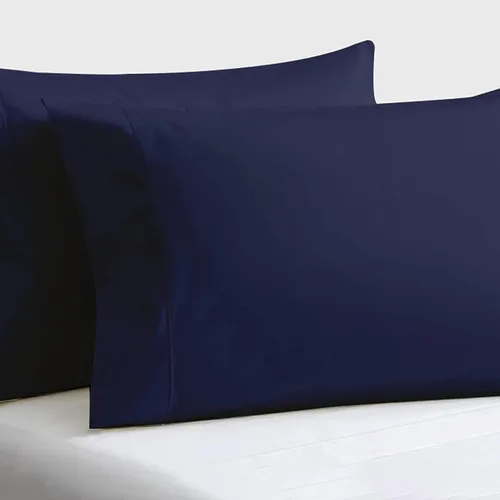 Vista 10 de Juego de 2 fundas de almohada de 600 hilos, 100% algodón egipcio de fibra larga, fundas de almohada suaves y duraderas, fundas de almohada suaves