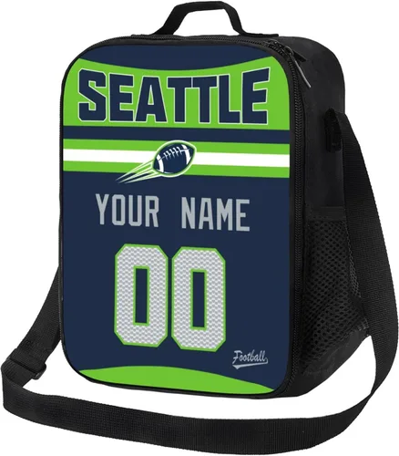 Vista 8 de KREDE Mochila Seattle - Bolsas personalizadas para hombres y mujeres, Negro 01