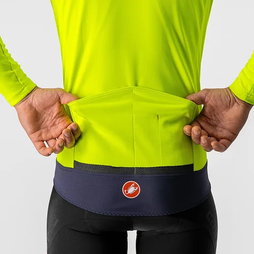 Vista 3 de Castelli Perfetto de ciclismo ROS de manga larga para ciclismo de carretera y grava, ciclismo