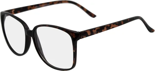 Vista 3 de Emblem Eyewear - Large Oversized Glasses Clear Lens Thin Frame Nerd Glasses