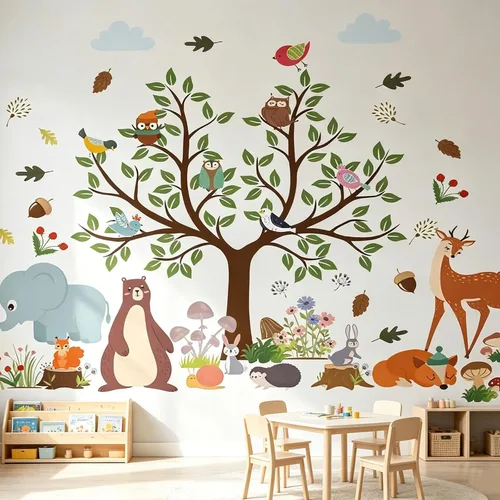Vista 19 de Arawat 2 Juego de Calcomanías de Diente de León para Pared Pelar y Pegar Calcomanías de Pared de Diente de León Azul Adhesivos de Pared Florales