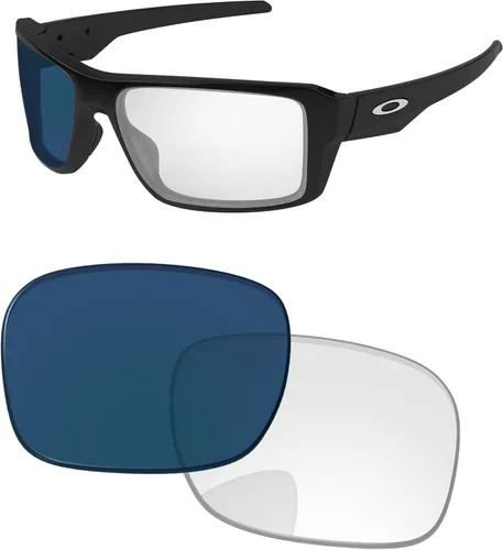 Vista 18 de Lentes de repuesto para gafas de sol Oakley Double Edge OO9380 2.598 in 24K dorado
