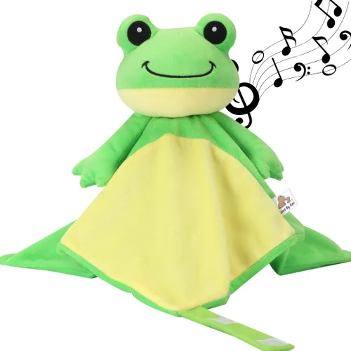 Vista 15 de Love By Emi - Chupete de sueño para bebé de canción de cuna de ruido blanco, juguete de peluche para ayudar al sueño, máquina de sonido de cuna