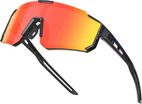 Vista 9 de Gafas de sol de béisbol deportivas para jóvenes, ligeras, polarizadas, para sóftbol, ciclismo, para niños y niñas de 3 a 12 años