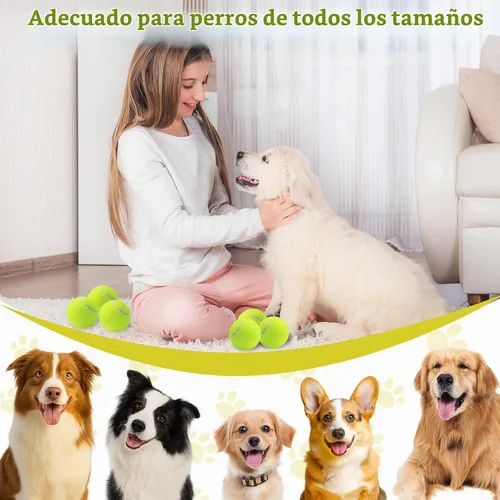 Vista 7 de Swingers Pelotas de tenis chirriantes para perro, pelotas de tenis de Varios