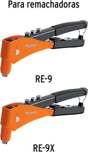 Vista 2 de TRUPER RE-9X Kit de repuesto para remachadora profesional