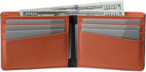 Vista 49 de Lanyani Carteras RFID Bifold Simple