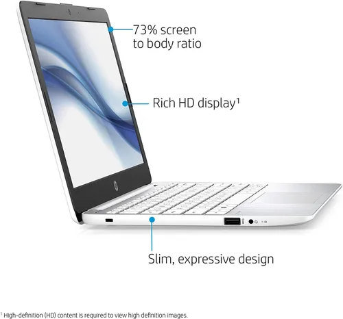 Vista 2 de Portátil HP Stream de 11 pulgadas, Intel Celeron
