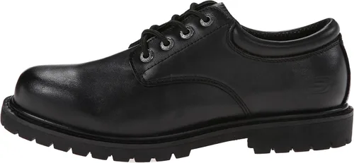 Vista 8 de Skechers tenis para trabajar antiderrapantes Cottonwood Elks para hombres
