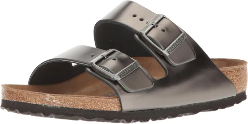 Vista 96 de Birkenstock Sandalias unisex Arizona con plantilla suave para adultos Lima activa