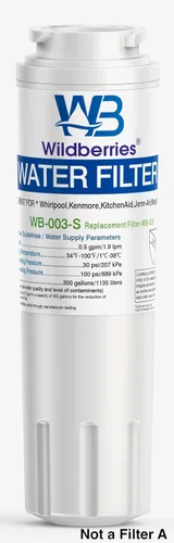 Vista 7 de Wildberries Filtro de agua para refrigerador UKF8001 4 de repuesto para Whirlpool®, EveryDrop® EDR4RXD1, WHR4RXD1, 4396395, WRF535SWHZ00 a