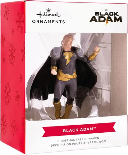 Vista 3 de Adorno de Navidad de DC Black Adam de Hallmark
