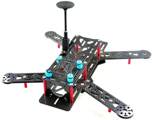 Vista 4 de INLIMA Accesorios para drones para DIY antena GPS de plástico soporte soporte soporte plegable base de asiento plegable soporte para DIY Drone FPV