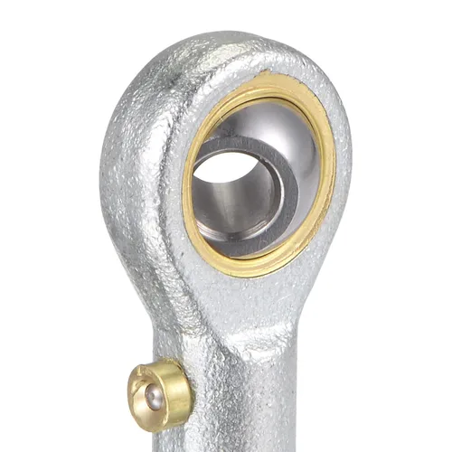 Vista 5 de uxcell 2 unids PHS5 Rodamiento de extremo de varilla esférico de 0.197 in de diámetro de junta autolubricada M5x0.8 Conector de rosca hembra de mano