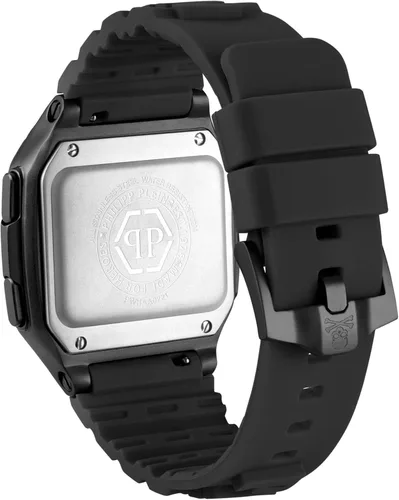 Vista 3 de Philipp Plein Reloj con correa IP, color negro, 1.732in, Hyper $hock PWHAA0221, Negro -, Hyper $hock