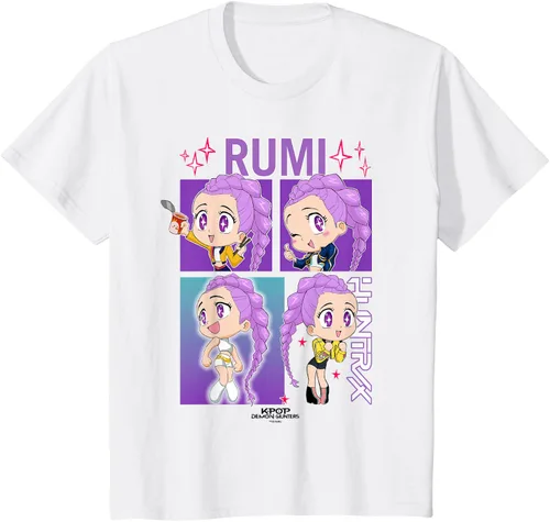 Vista 20 de Camiseta con licencia oficial de Kpop Demon Hunters Rumi