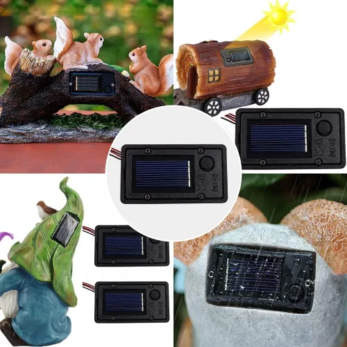 Vista 8 de Caja de batería, luz de linterna solar, piezas de repuesto para faroles colgantes al aire libre, contenedor, lámpara solar para el hogar, lámpara