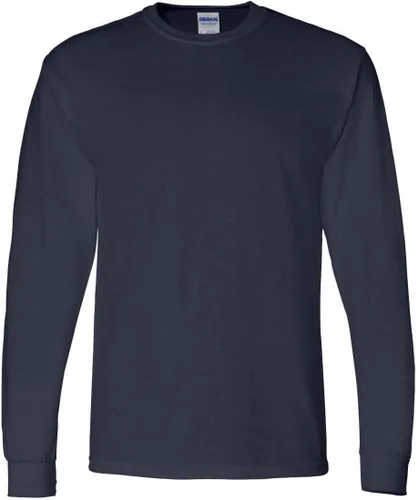 Vista 2 de Gildan - Camiseta DryBlend de manga larga para adultos, estilo G8400, paquete de 2