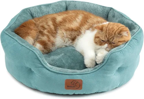 Vista 14 de Bedsure AeroFrost™ - Cama refrescante para perros pequeños, redonda