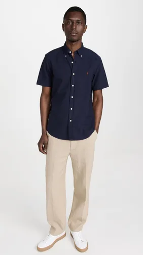 Vista 5 de Polo Ralph Lauren Camisa Oxford a cuadros de ajuste clásico para hombre