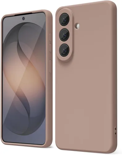 Vista 270 de oakxco Funda para teléfono Samsung Galaxy S8 de silicona líquida, delgada y fina de gel de goma suave TPU cubierta protectora simple llana