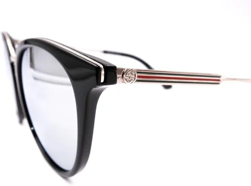 Vista 3 de Gucci Auténticas gafas de sol negras de ojo de gato GG0204SK - 006NEW