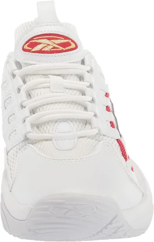 Vista 2 de Reebok Tenis de baloncesto unisex para adultos, BlancoAzul VectorOro Mate