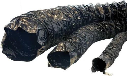 Vista 6 de Rubber-Cal Conducto flexible "Air Ventilator Black" - 4" de diámetro x 25 pies