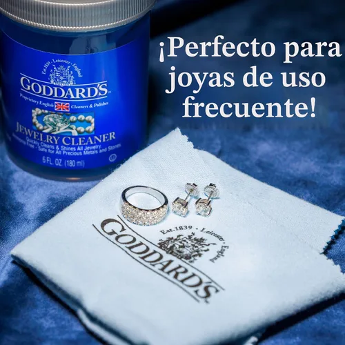 Vista 3 de Goddard And Sons 707684 Paño para cuidado de plata, _, 1 For Plated or Sterling Silver, Gold, Jewelry & Antiques, Reusable Lint-Free Design