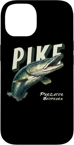 Vista 4 de iPhone 16 Northern Pike Whisperer Fishing Enthusiasts Angler Fishermen Case