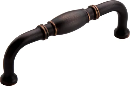 Vista 30 de Amerock Granby 3-3/4 pulgadas (96 mm) de centro a centro Bronce champán Tirador de gabinete - paquete de 10 unidades Champagne bronce