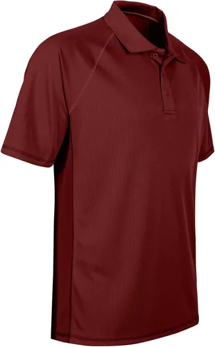 Vista 3 de Corna Polo de golf de manga corta que absorbe la humedad para hombre, suave y ajuste regular