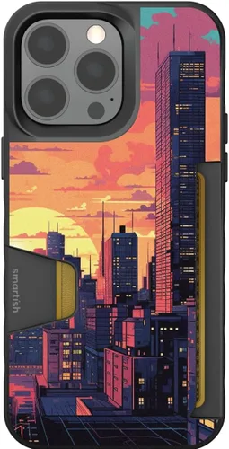 Vista 155 de Smartish - City Height - Funda delgada para iPhone 13, Gripmunk [ligera + protectora], cubierta fina - Compatible con iPhone 13