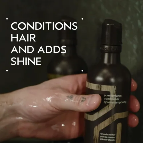 Vista 2 de Aveda Champú y acondicionador Pure-Formance para hombre 10 oz Duo set